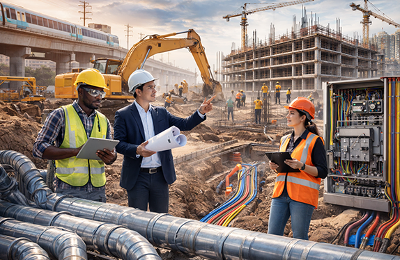 Infrastructure MEP HVAC Works
